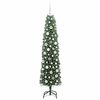 vidaXL Albero di Natale artificiale con 300 LED Verde 180 cm
