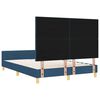vidaXL Struttura del letto con testiera Blu 140 x 190 cm Tessuto