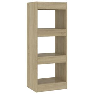 vidaXL Libreria/Divisorio Rovere Sonoma 40x30x103 cm in Truciolato