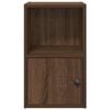 vidaXL Libreria Rovere Marrone 31x24x52 cm in Legno Multistrato