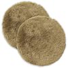 vidaXL Cuscino con cuscino HEERLEN 6 pz Grigio Chiaro Fleece PV