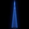 vidaXL Albero di Natale a Cono con 752 LED Blu 160x500 cm