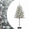vidaXL Albero di Natale Artificiale con Palline 120 cm 150 LED