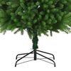 vidaXL Albero di Natale con 300 LED con supporto Verde 240 cm PE