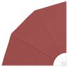 vidaXL Tenda Laterale per Balcone Pieghevole Terracotta 140x140 cm
