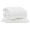 vidaXL Duvet Estivo con cuscino 2 pz Bianco Microfibra