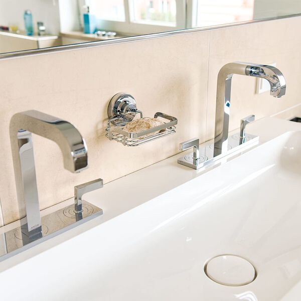 CORNAT Porta Sapone 3in1 Cromo