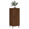 vidaXL Credenza Rovere Marrone 34,5x34x90 cm in Legno Multistrato