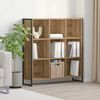 vidaXL Armadio per Libri Rovere Artigianale 99.5 x 30 x 108.5 cm
