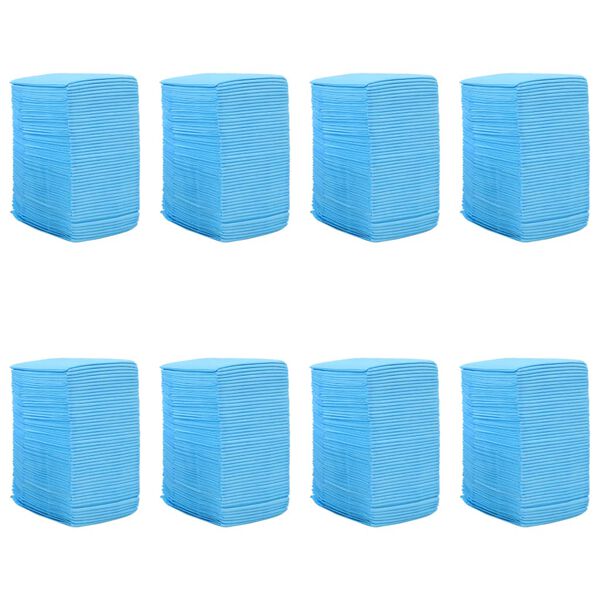 vidaXL Tappetino Igienico per Cani 400 pz 90x60 cm Tessuto non Tessuto