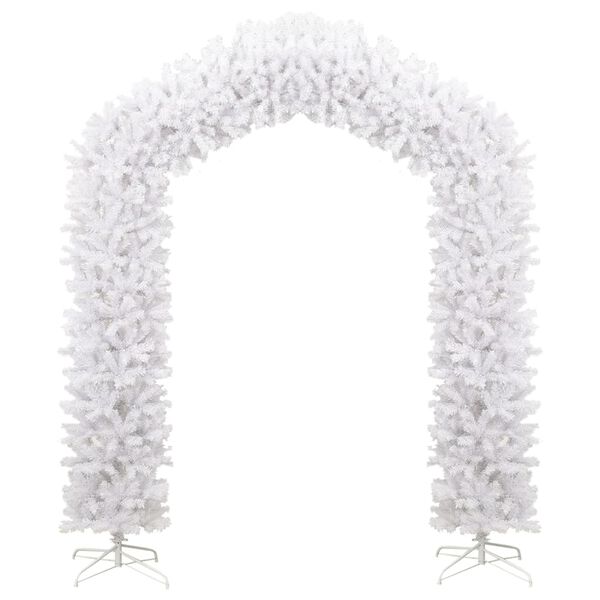 vidaXL Albero di Natale ad Arco Bianco 270 cm