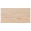 vidaXL Piani Tavolo 2 pz 60x30x2,5 cm Rettangolare Legno Massello Pino