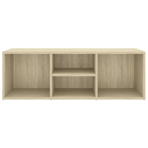 vidaXL Panca Porta Scarpe Rovere Sonoma 105x35x35 cm Legno Multistrato