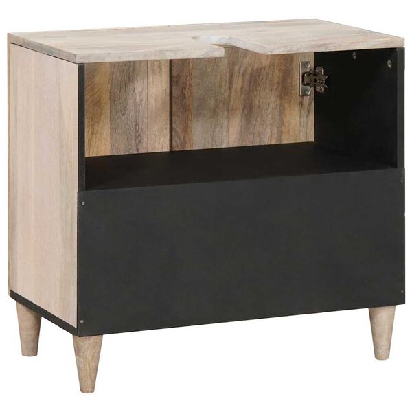 vidaXL Mobile da Bagno Montaggio a parete Bianco 62 x 33 x 58 cm