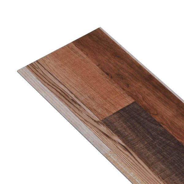 vidaXL Tavole per Pavimenti 18 pcs Multicolore 5,26 m&sup2; PVC