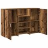 vidaXL Banco Reception Legno Antico 155x50x103,5 cm Legno Multistrato