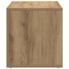 vidaXL Scatola Portaoggetti Artigianale 69,5x34x36cm Legno Multistrato