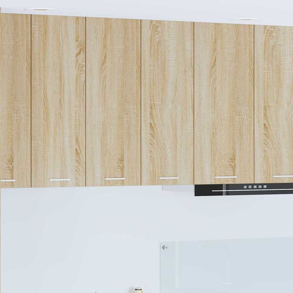 vidaXL Armadio pensile Rovere Sonoma 60 x 31 x 80 cm Legno multistrato