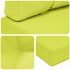vidaXL Cuscino per divano da esterno 2 pcs Verde Poliestere