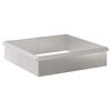 vidaXL Recinzioni per lumache 8 pz 100 x 3,5 x 25 cm Argento