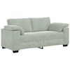 vidaXL Divano Divanetto Grigio Chiaro 180x77x82 cm in Velluto