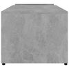 vidaXL Tavolino da Salotto Grigio Cemento 90x45x35cm Legno Multistrato