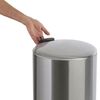 Practo Home Cestino a Pedale 30 L Acciaio Inox Opaco