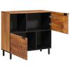 vidaXL Credenza con porta Finitura Marrone Acacia 80 x 33 x 75 cm