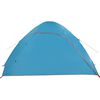 vidaXL Tenda da Campeggio a Cupola per 4 Persone Blu Impermeabile