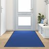 vidaXL Tappetino Altro Blu e Nero 120 x 400 cm Poliammide e PVC