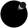 vidaXL Pellicola Galleggiante Solare PE per Piscina 455 cm Nero e Blu