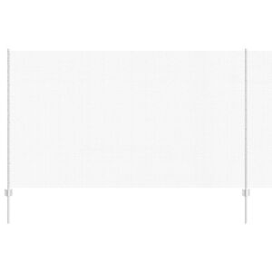 vidaXL Recinzione con Posto Argento