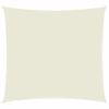 vidaXL Vela Parasole Oxford in Tela 2x2 m Crema