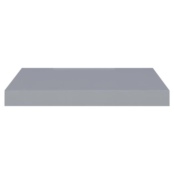 vidaXL Scaffale a Parete Grigio 40x23x3,8 cm in MDF