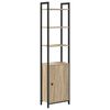 vidaXL Armadio per Libri Rovere Sonoma 40 x 24 x 161 cm