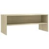 vidaXL Mobile Porta TV Rovere Sonoma 100x40x40 cm in Legno Multistrato