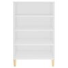 vidaXL Credenza Bianca 57x35x90 cm in Legno Multistrato