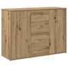vidaXL Credenza Rovere Artigianale 88x30x64 cm in Legno Multistrato