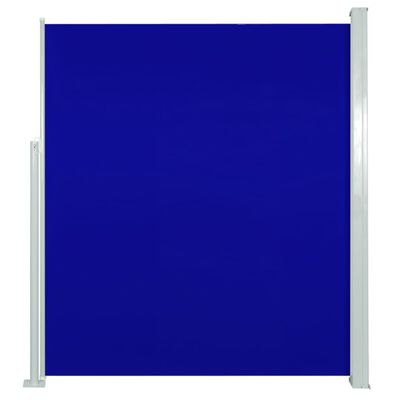 vidaXL Tenda Laterale Retrattile per Patio 160x300 cm Blu