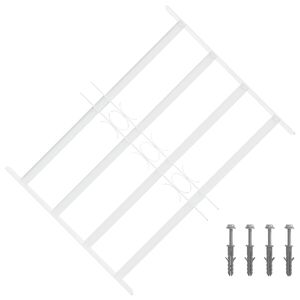 vidaXL Griglia di sicurezza per finestre con 4 barre trasversali 3 pcs