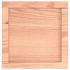 vidaXL Ripiano Muro Marrone 40x40x(2-4) cm Massello Rovere Trattato