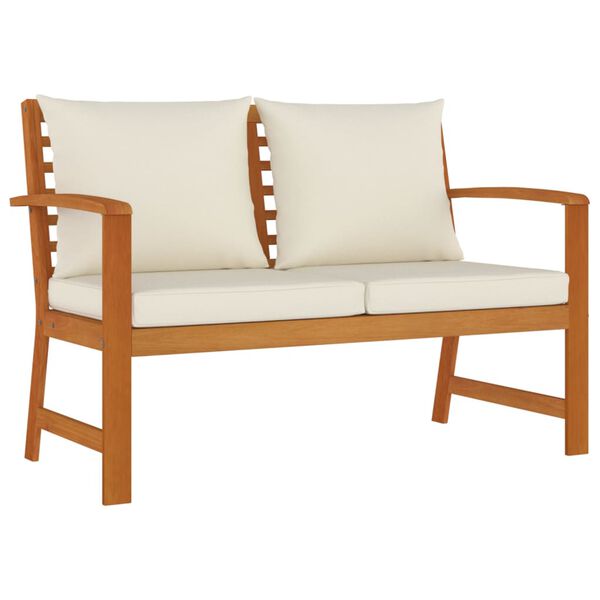 vidaXL Set da Pranzo da Giardino 9pz con Cuscini Legno Massello Acacia