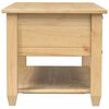 vidaXL Tavolino con Cassetti Corona 100x48x45cm Legno Massello di Pino