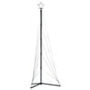 vidaXL Albero di Natale a LED 525 LED Bianco Caldo 302 cm