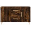 vidaXL Credenza Rovere Fumo 100x36x60 cm in Legno Multistrato