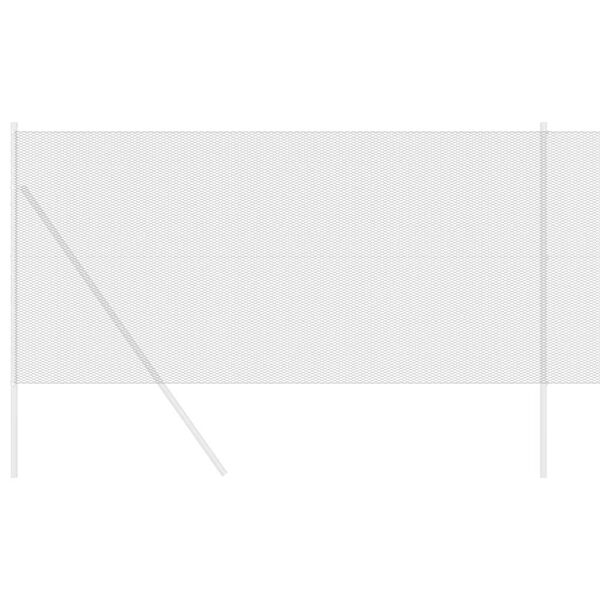 vidaXL Recinzione Esagonale Grigio 1,2 x 100 m PVC