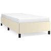 vidaXL Giroletto Crema 80x200 cm in Similpelle