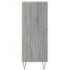 vidaXL Credenza Grigio Sonoma 69,5x34x90 cm in Legno Multistrato