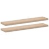 vidaXL Mensole Pensili 2 pz 110x23,5x4 cm in Truciolato