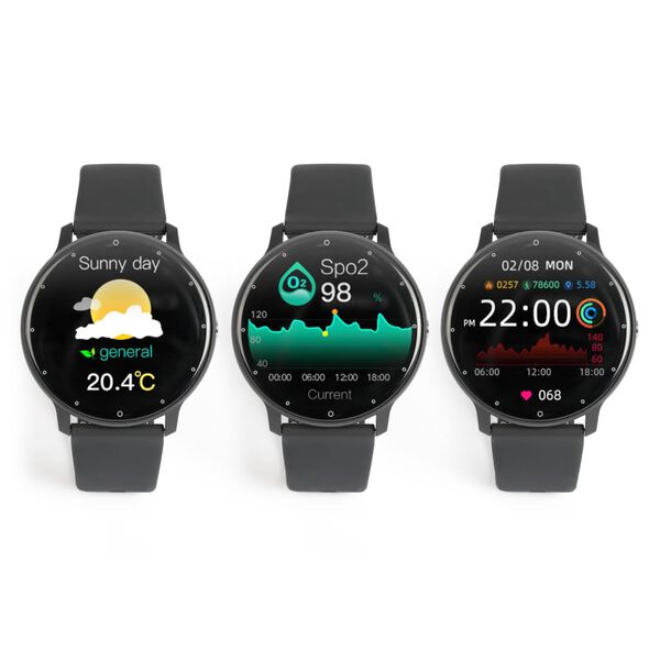 Livoo Smartwatch Multifunzionale Nero